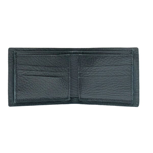 MEBI.Satin Black.01.jpg Metro Bi-Fold Wallet Interiors Image